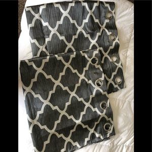 2 grommet curtain panels